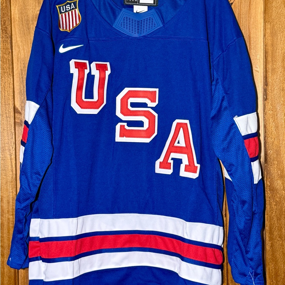 Brock Faber Team USA Olympic Jersey